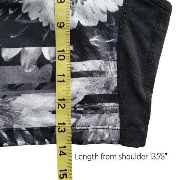 Betsey Johnson Performance Sports Bra Yoga Workout Racerback Top Size S - Picture 12 of 13